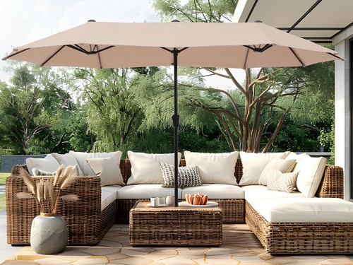 Large parasols patio - patio, umbrella