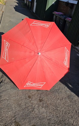 Budweiser parasol beer pub - budweiser,