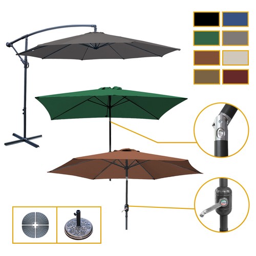 3m banana parasol - 2.7m,