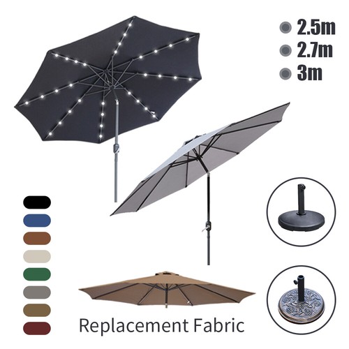 3m garden parasol - 2.7m,