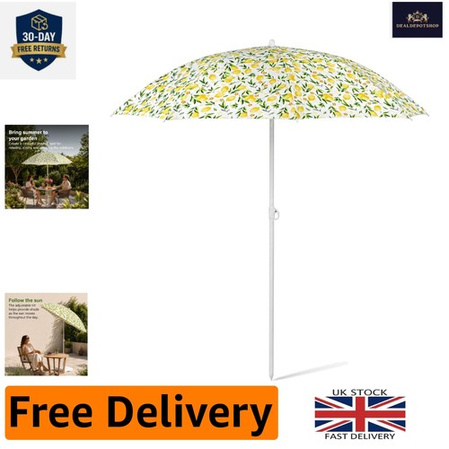 Lemon garden parasol - garden,
