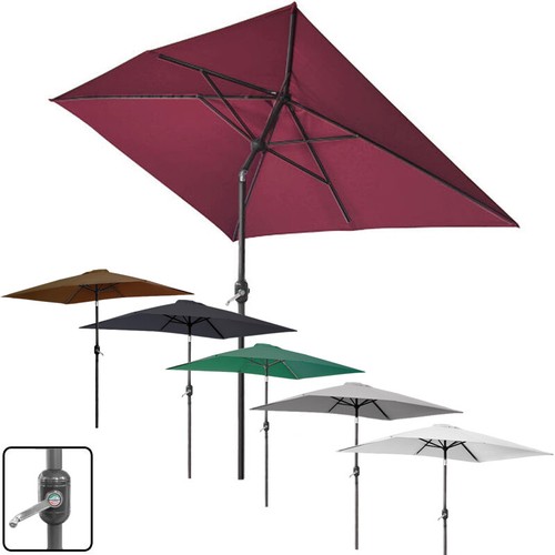 2x3m rectangle garden parasol - garden,