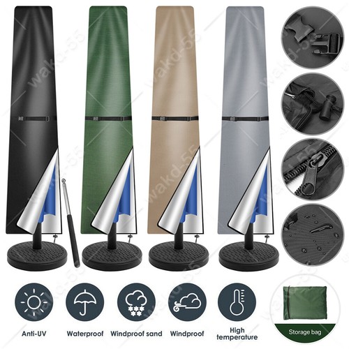 Parasol cover with zip outdoor - with,