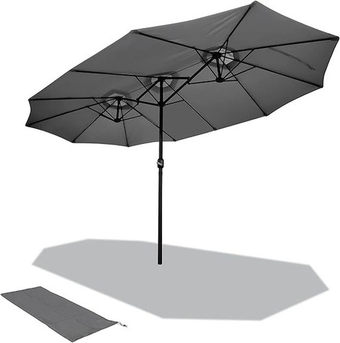 Extra large garden parasol - garden,