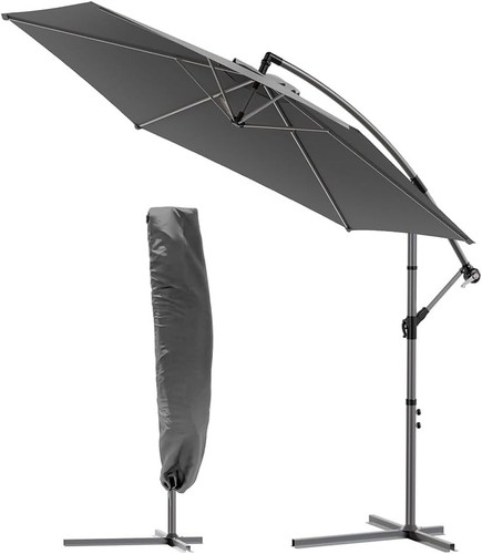 Cantilever garden parasol - garden,