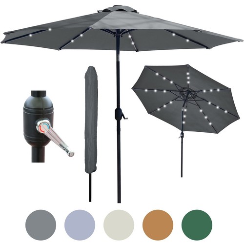 Garden parasol patio - parasol, table