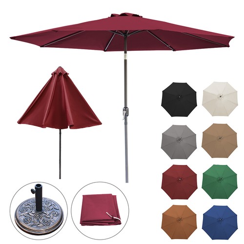 Round garden parasol - garden,