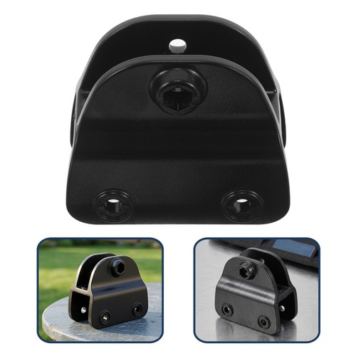 Black patio umbrella support - patio,