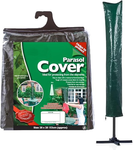 Green waterproof parasol cover - parasol,