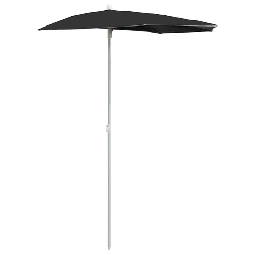 Garden half parasol - parasol, pole