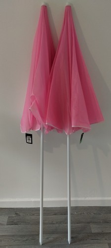 Pair pink garden - pink, parasol