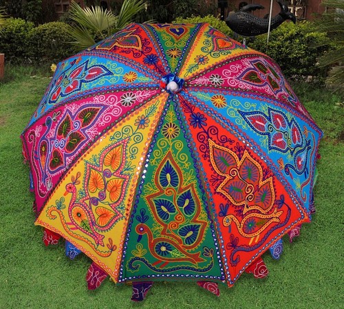 Garden parasol flower - garden,